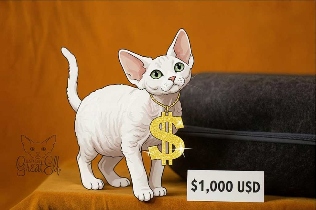 Devon Rex kitten price and what is included